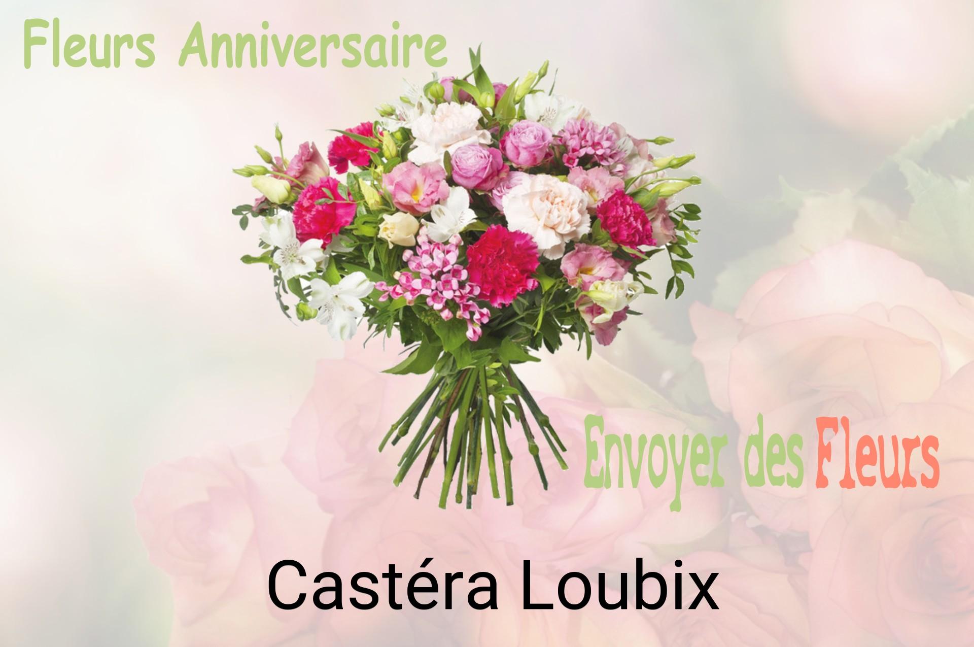 Bouquet de fleurs d’anniversaire livré à Castéra-Loubix