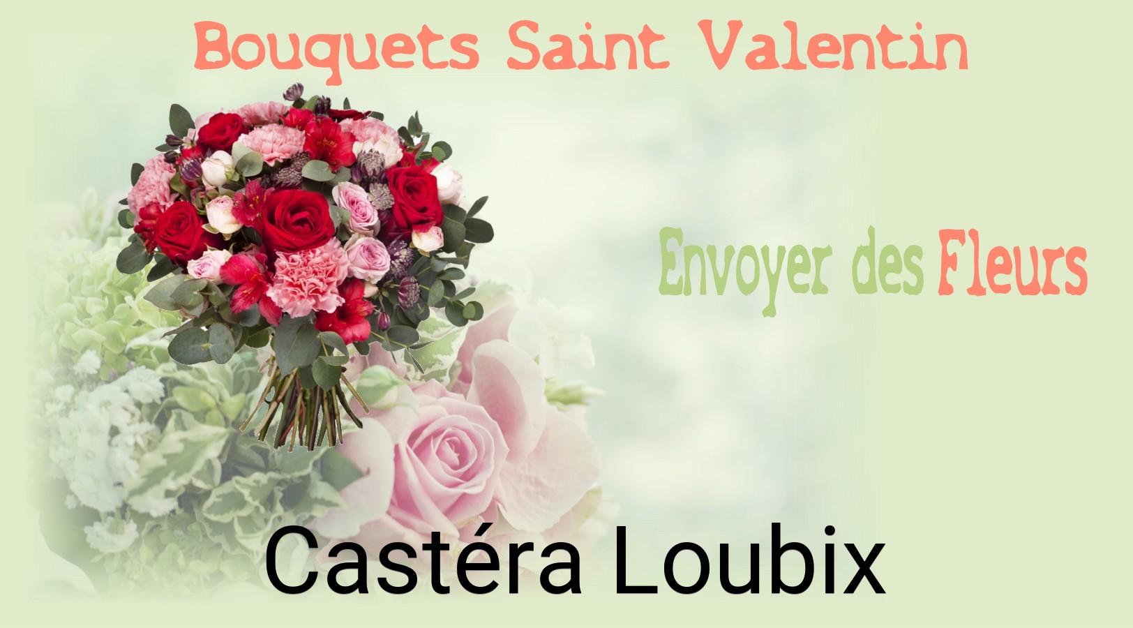 Roses de Saint-Valentin livrées à Castéra-Loubix